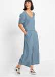 AD8010 kombinezon jeansowy modny r.36