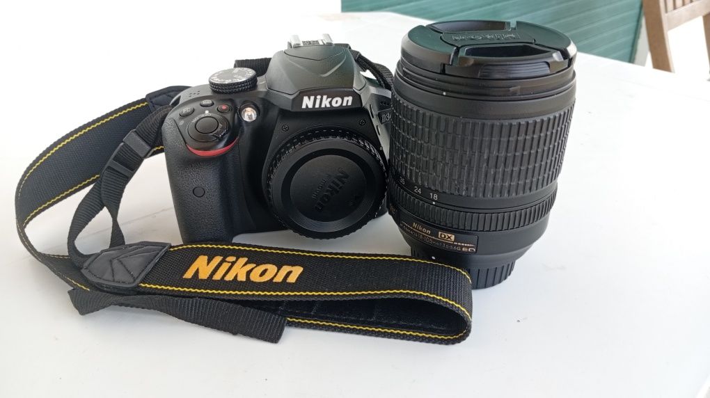Nikon D3400 + lente 18-105