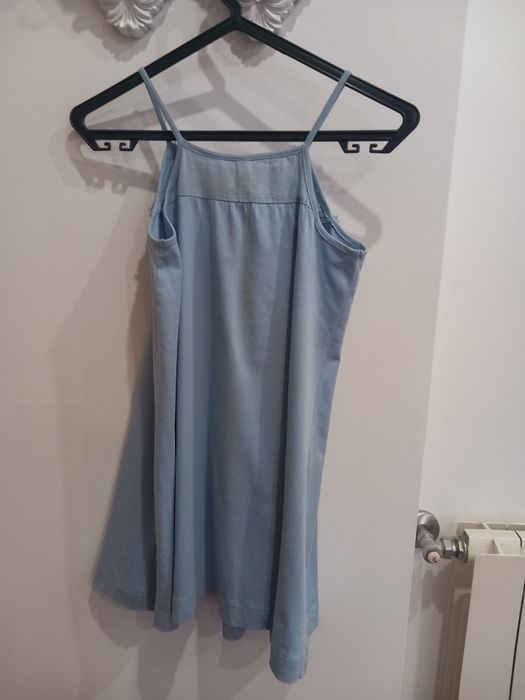 Vestido Azul Algodão