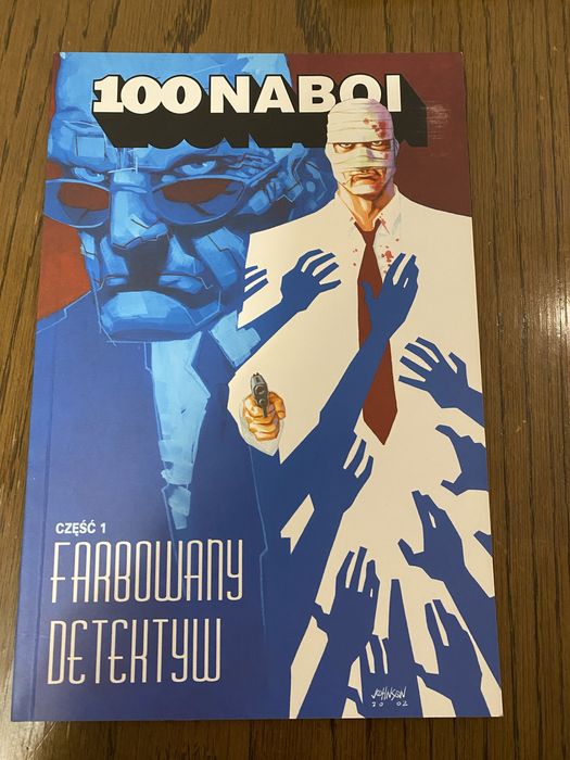 Komiks 100 naboi #8 #9 Farbowany detektyw #1 #2 Azzarello Risso 2005