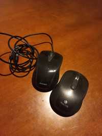 Dois ratos fios e Bluetooth