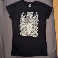 T-shirt  damski z symbolem Welesa - duch lasu