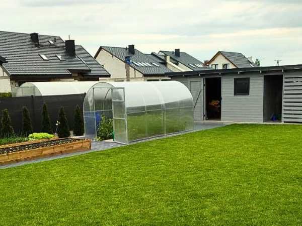 Mini Szklarnia Tunel 2x4 2x6 2x8 2x10 Poliwęglan 4mm Profil 20x20mm