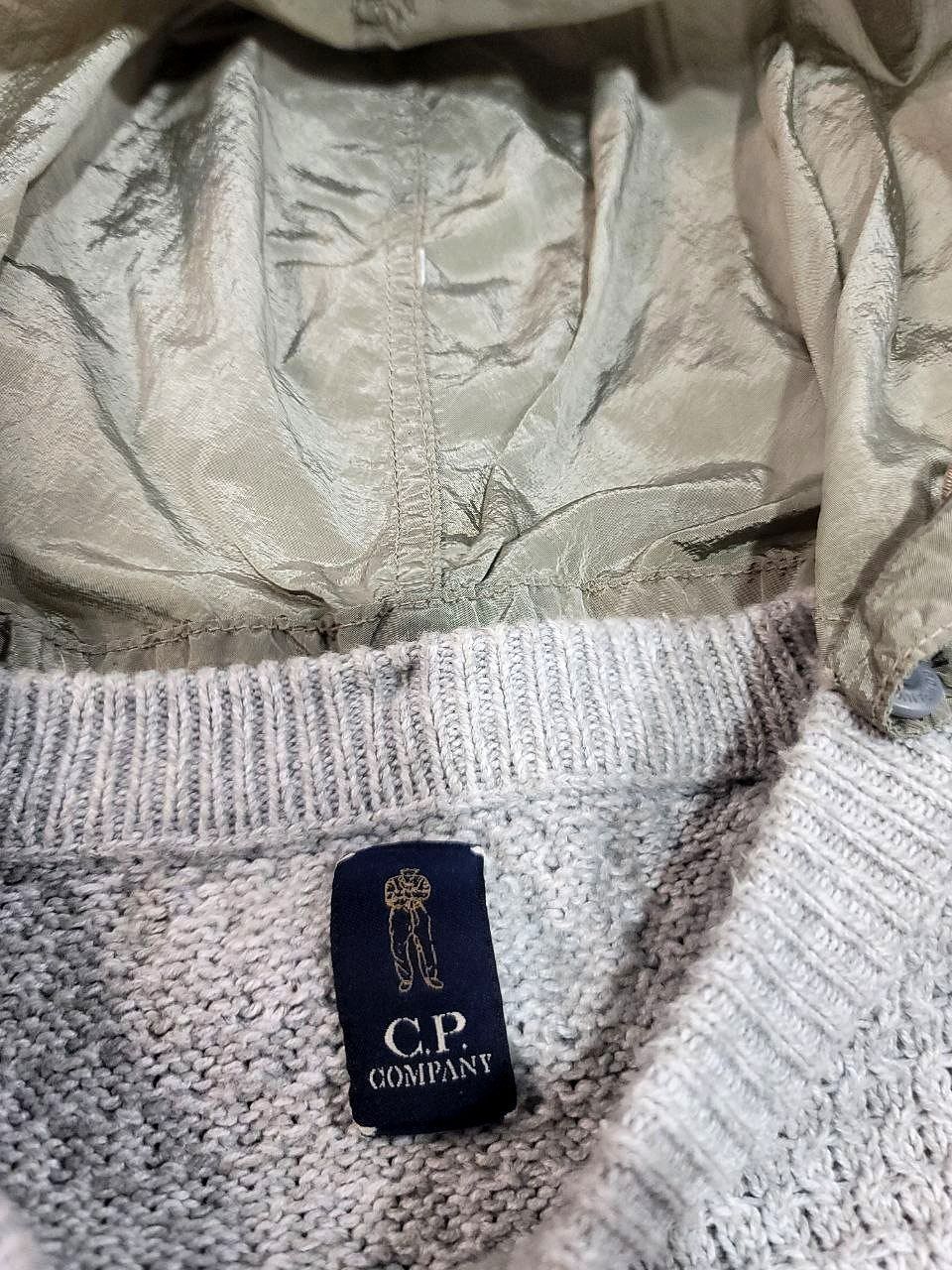 Свитер cp company с патчем