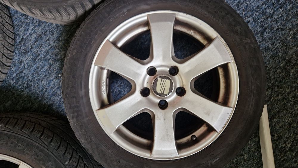 Alufelgi z oponami zimowymi 5x112