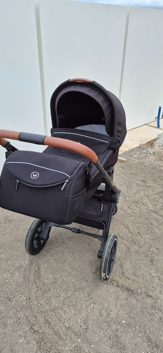 Wózek gondola spacerowy 2w1 Muuvo Quick 2.0 czarny
