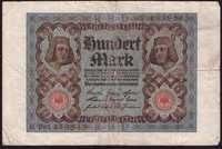 Niemcy, banknot 100 marek 1920 - st. 4