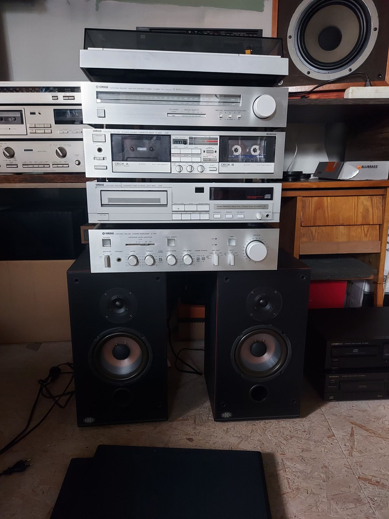 Kolumny BnS E24 Vifa SEAS stan bdb