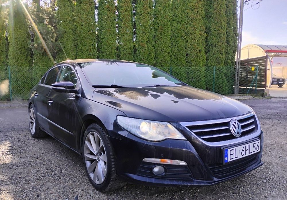 Volkswagen Passat CC 2009r, 2.0 LPG. Lekko uszkodzony lewy bok. Jeździ.