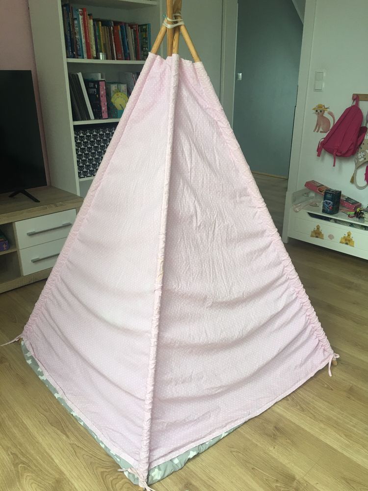 Namiot tipi dla dziewczynki