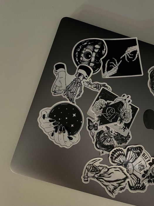 Naklejki o mrocznej tematyce 50sztuk