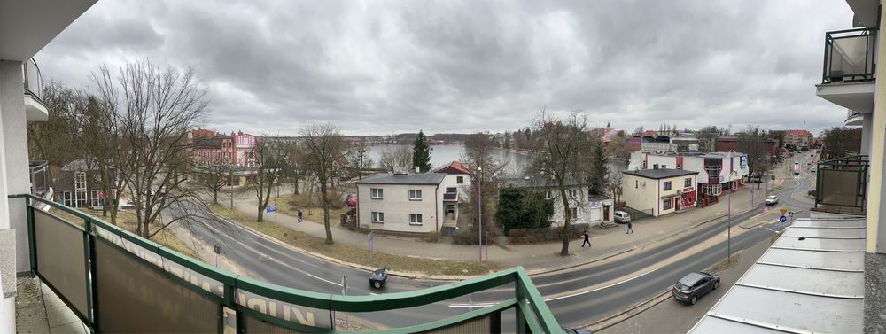 Wyjątkowe-Centrum Iławy | Widok na Mały Jeziorak | 1. piętro | Balkon