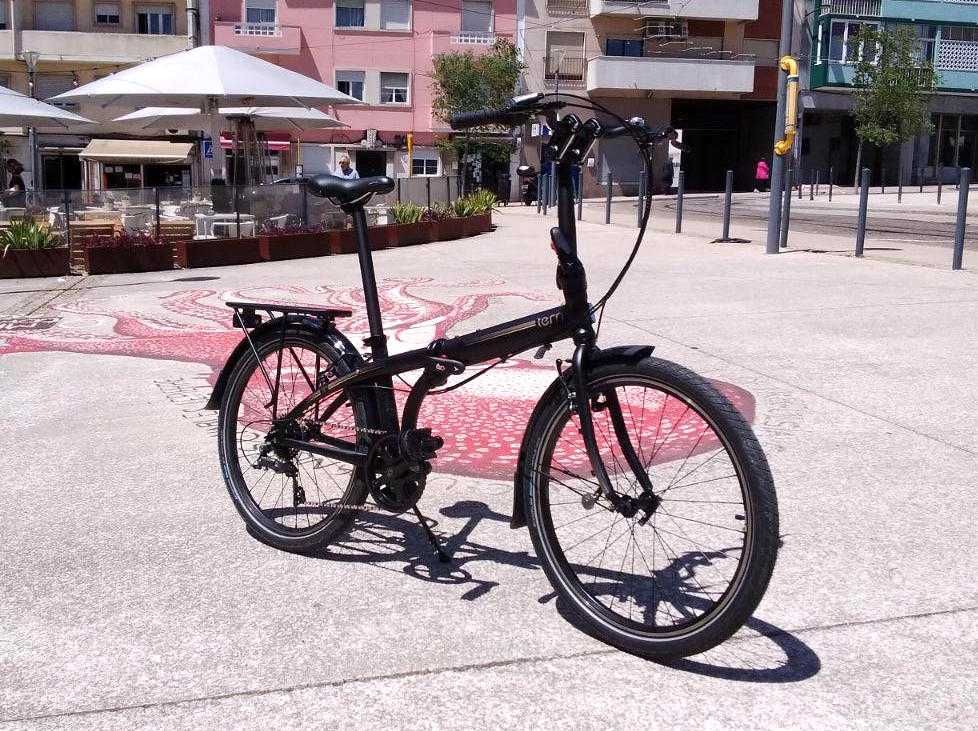 Bicicleta Tern Node D8, 24", dobrável e ultra-leve