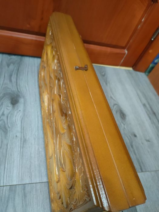 Деревянный комплект резные нарды 50х50 см. В новом состоянии