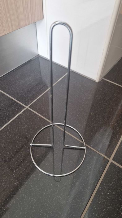 Suporte rolo papel de cozinha - inox