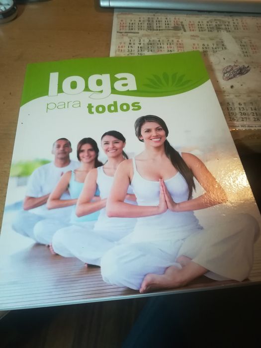 Livro Ioga para todos.