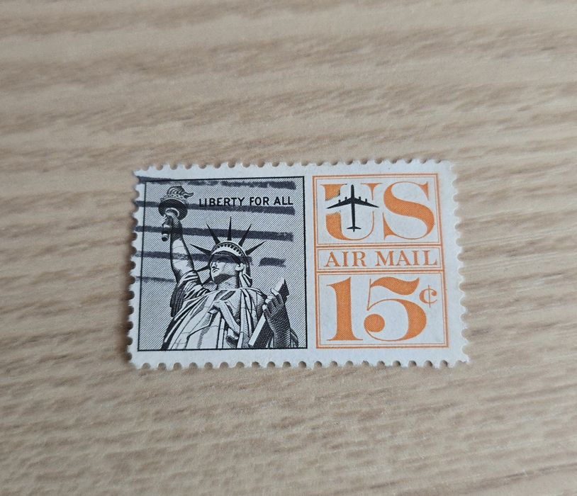 Liberty for All - Znaczek pocztowy - US Air Mail 15c