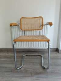 Fotel krzesło cesca z podłokietnikami breuer