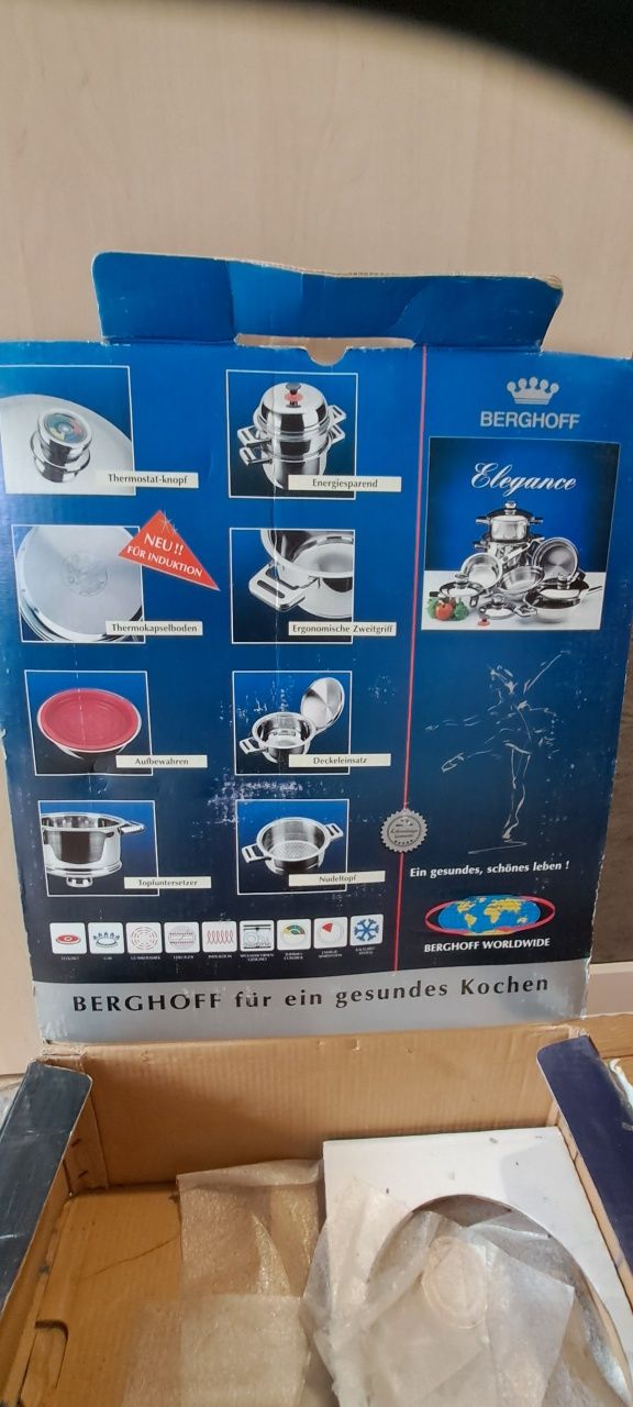 Garnki berkoffa zestaw