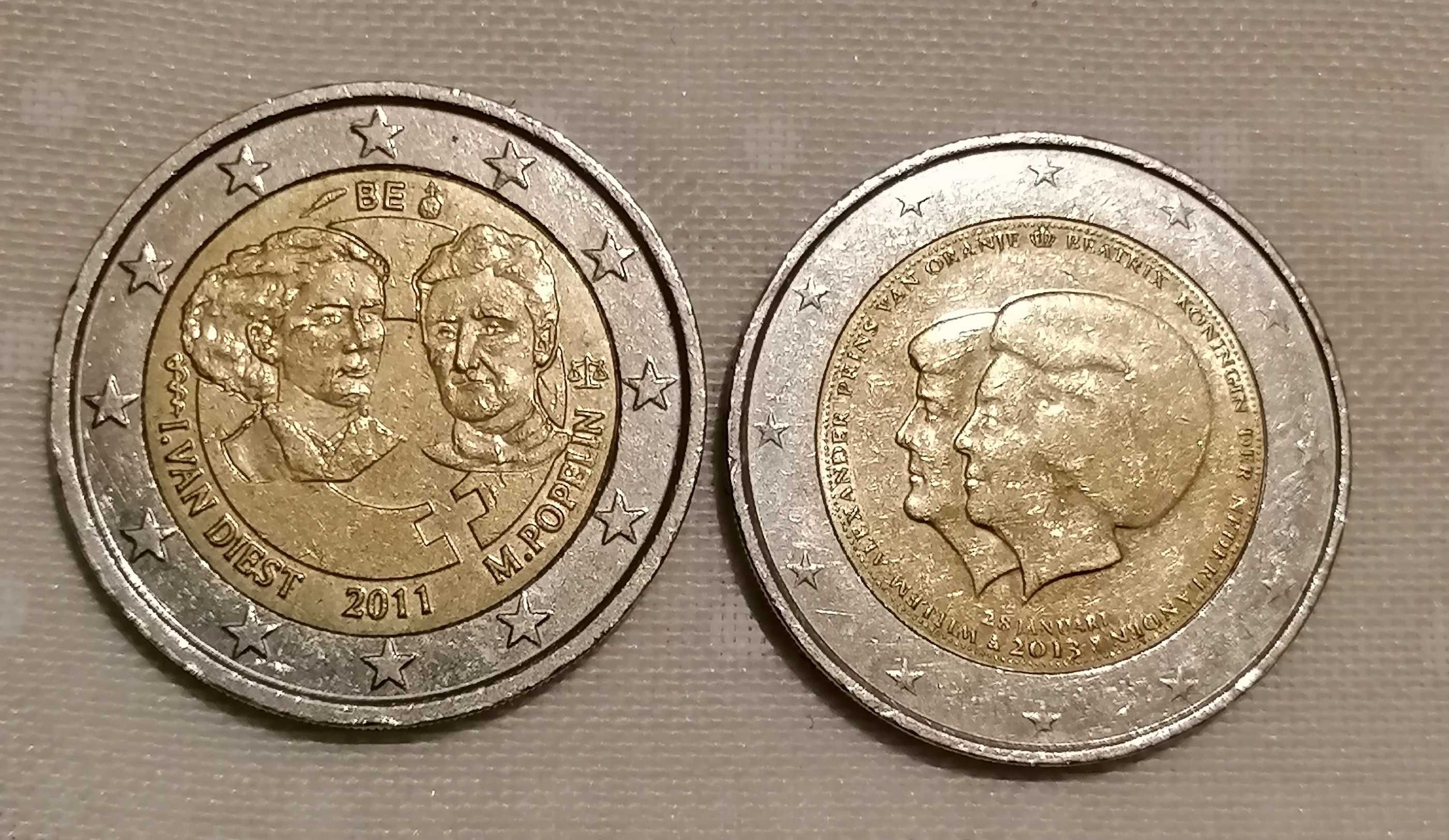 Troco moedas comemorativas de 2€