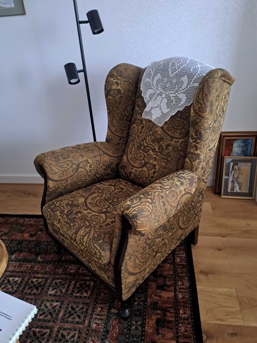 Fotel berżera, uszak