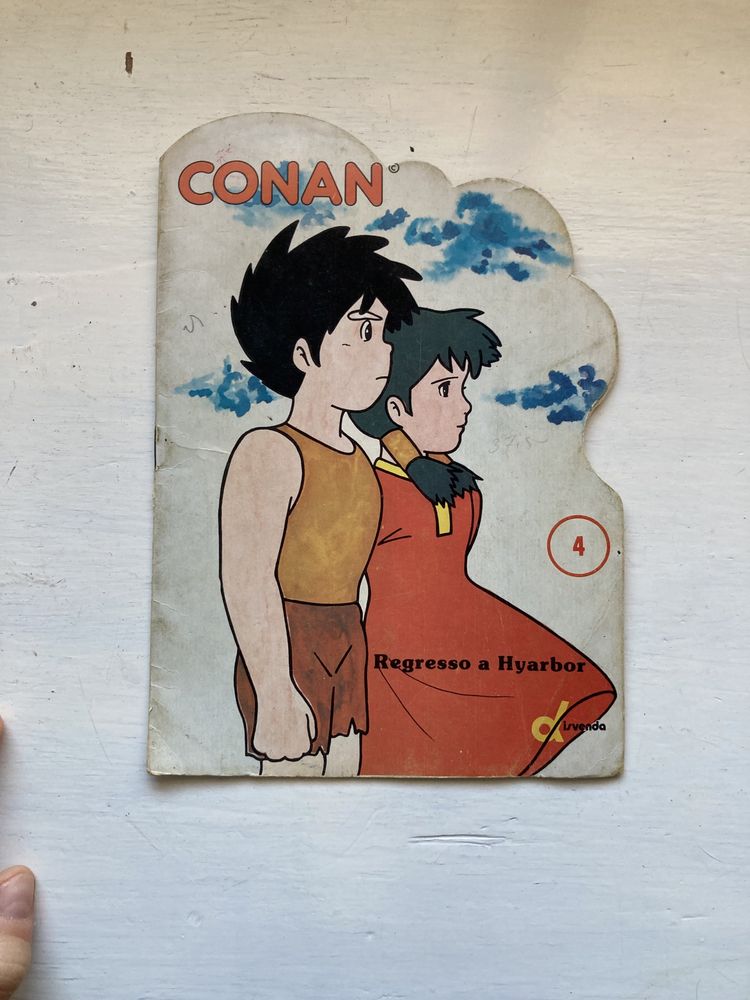 Livro infantil vintage Conan Regresso a Hyarbor