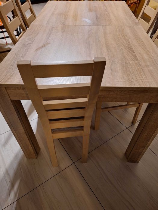 oddam za darmo stół+6 krzeseł