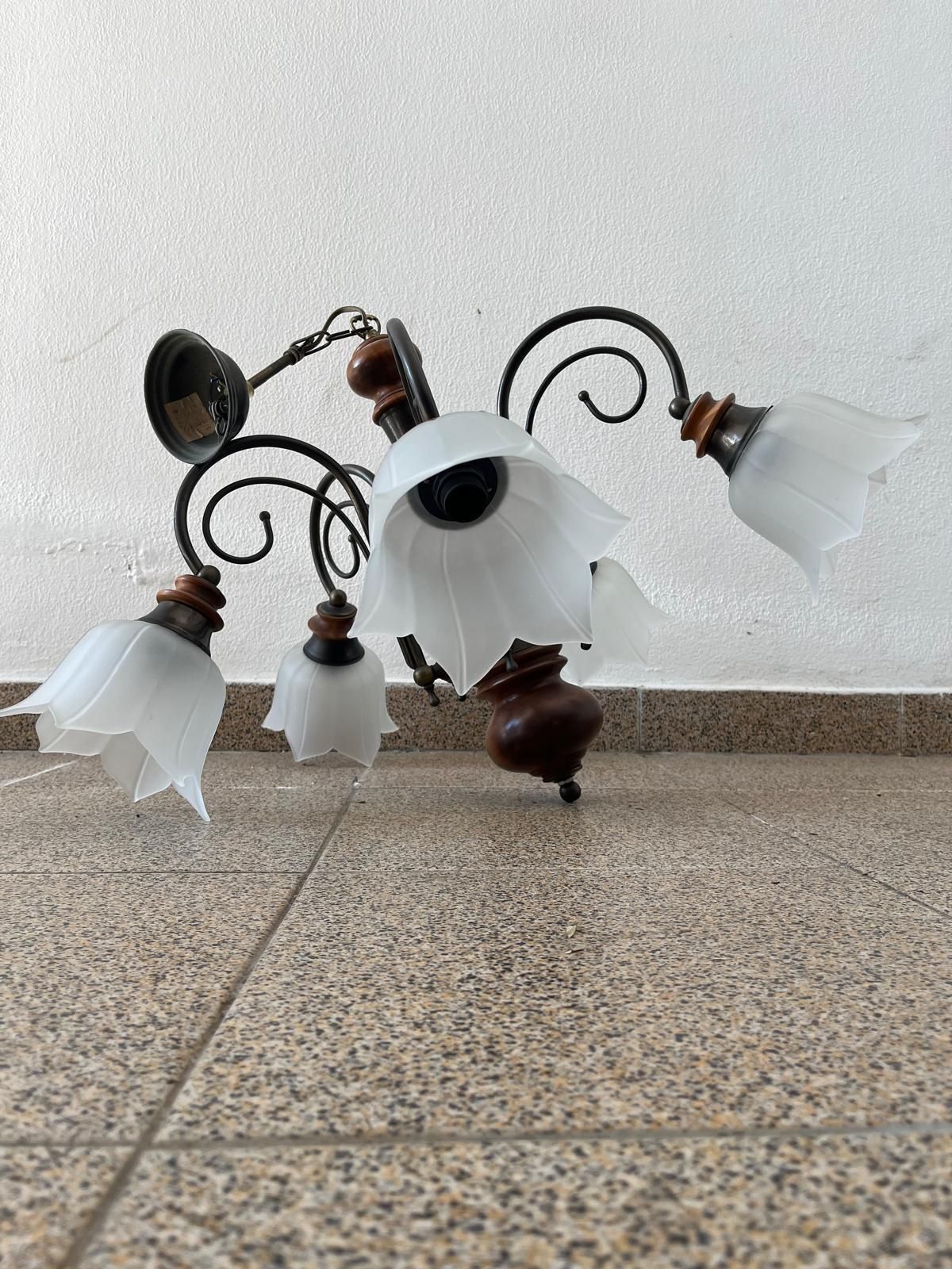 Candeeiro rústico