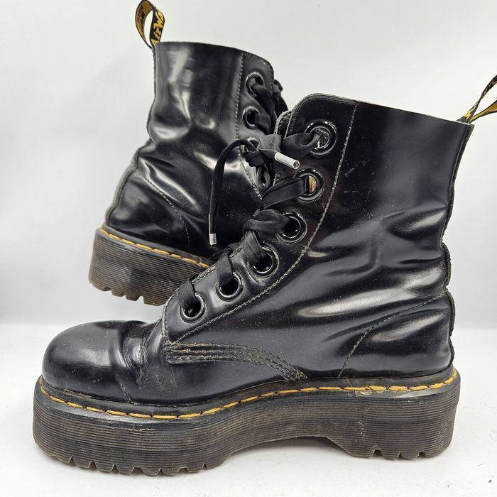 Buty Glany Damskie Dr. Martens Molly Leather Rozmiar 40