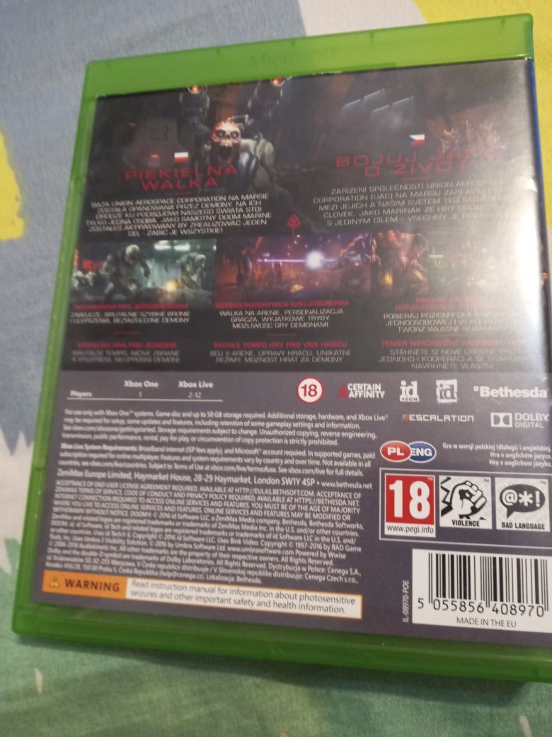 Doom gra Xbox One