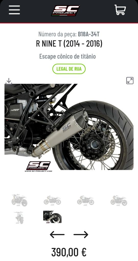 SC Progect BMW R Nine t
