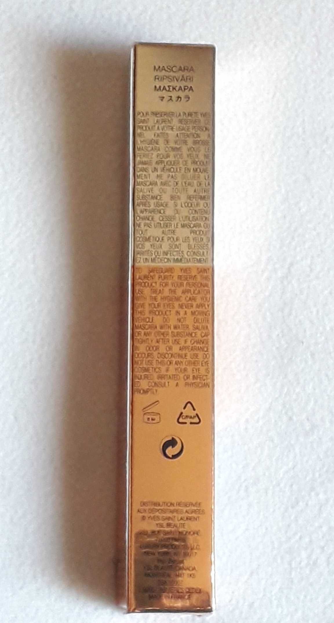 Máscara para pestanas da YSL - OFERTA DE PORTES!