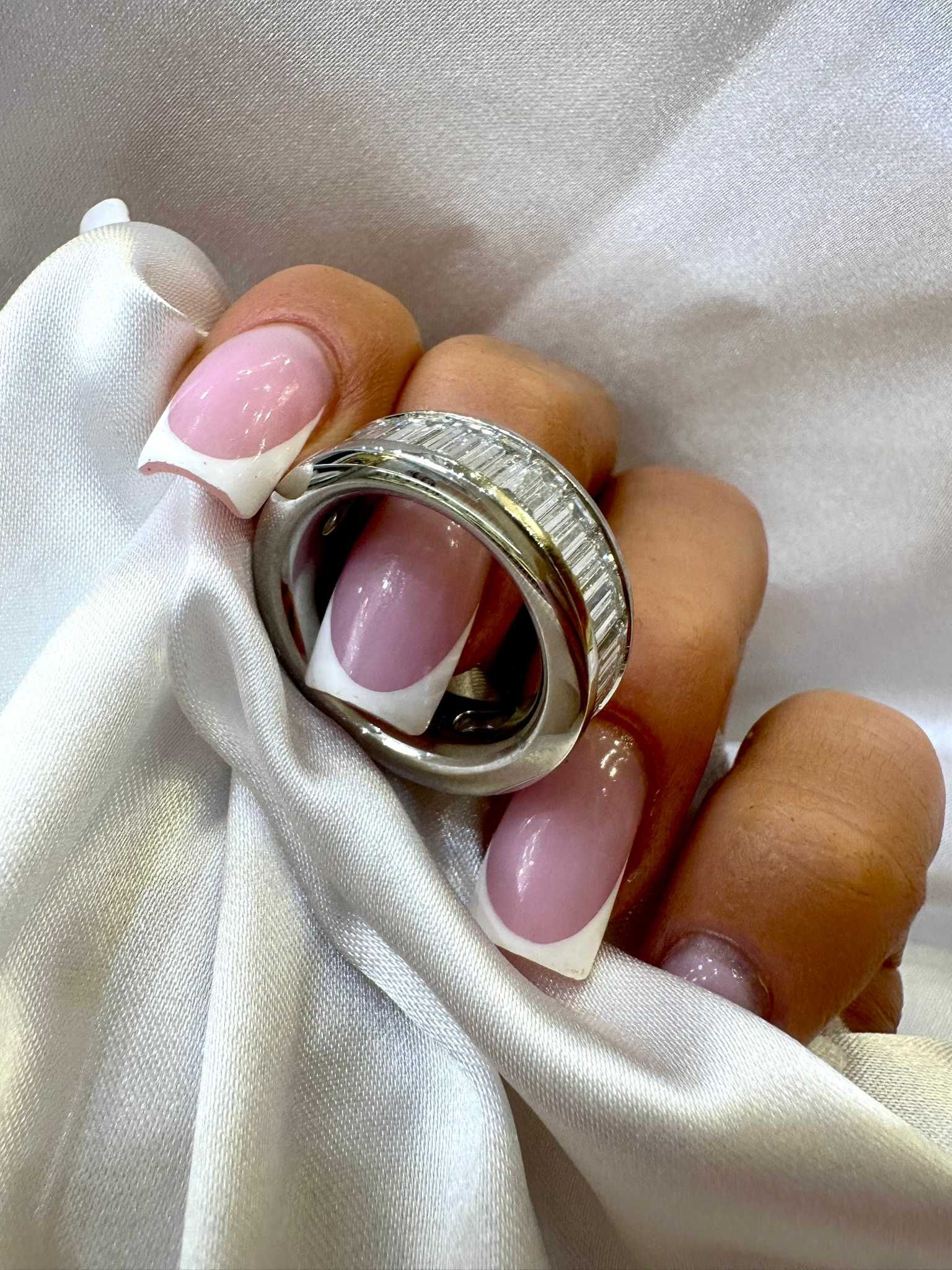 Obrączka z diamentami naturalnymi 6.40 CT