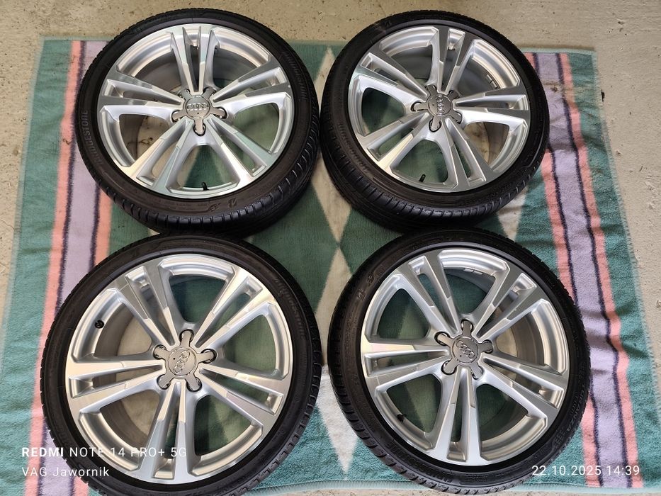 Koła Audi A3 A4 5x112  7.5J ET51 225/40/r18 Bridgestone