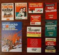 Autocolantes Politica  - PCP  - Partido Comunista Português- vários