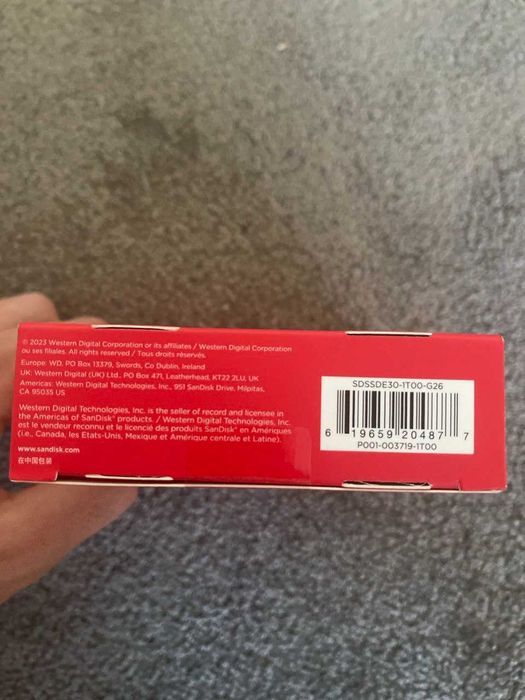 Sandisk Portable SSD 1TB nowy