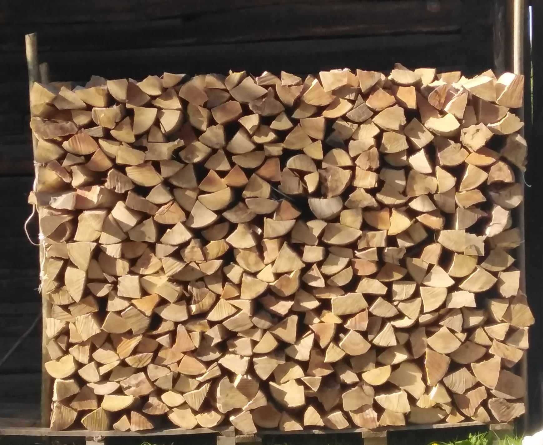 Drewno Opałowe Kominkowe Bukowe Pocięte oraz Porąbane +Transport