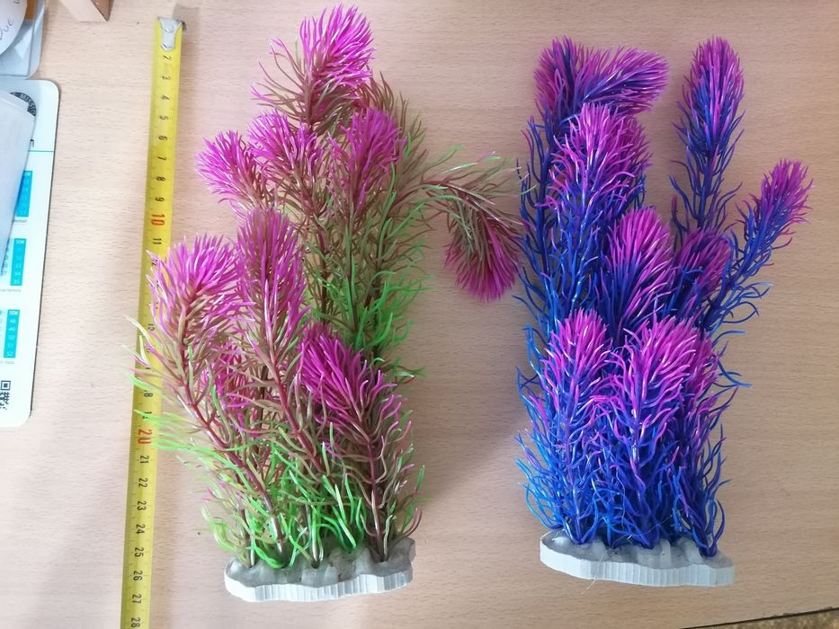 Plantas artificiais para aquário