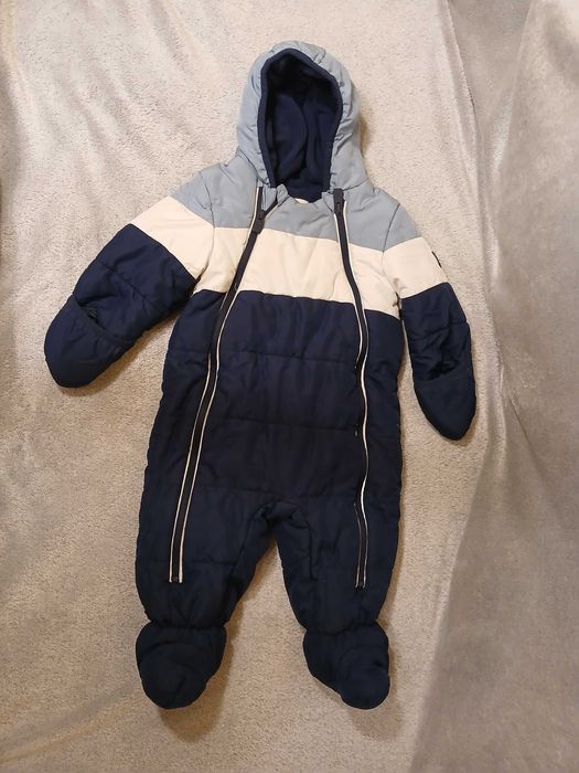 Kombinezon zimowy ocieplany rozm. 68 - 74
