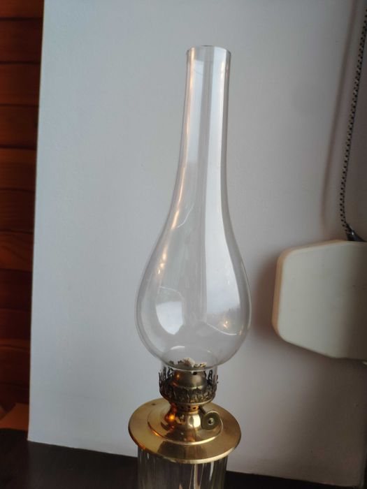 Stara angielska lampa naftowa n773