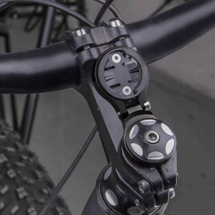 Aluminiowy uchwyt regulowany na korek sterów do GARMIN MAGENE Cycplus