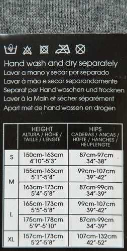 Rajstopy grafitowe szare Cotton Rich  - rozmiar M - Primark - nowe