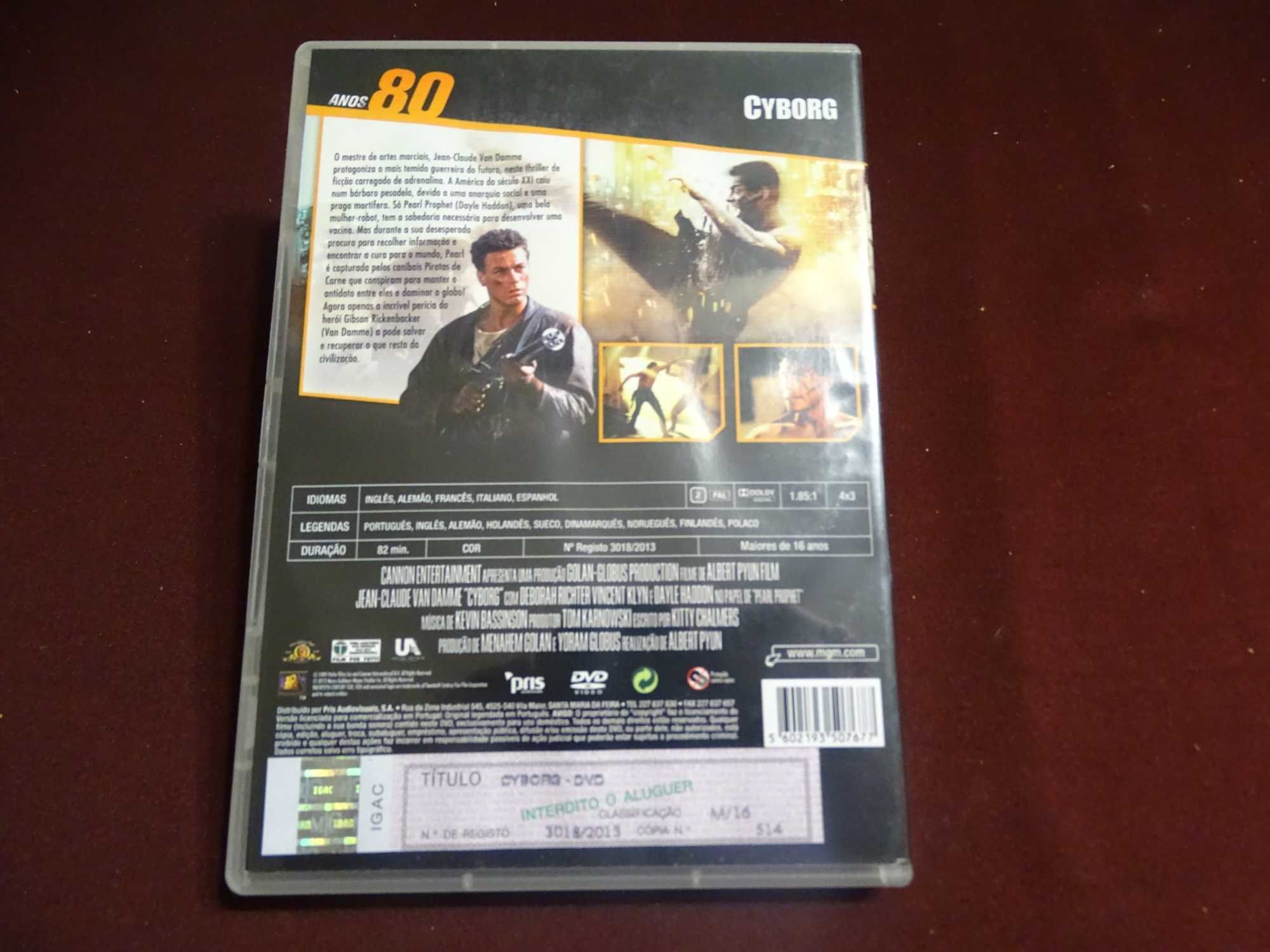 DVD-Cyborg-Jean Claude van Damme