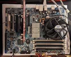 Motherboard HP Z400 Socket 1366 + CPU Xeon W3550 + PSU 475W 80+ Bronze