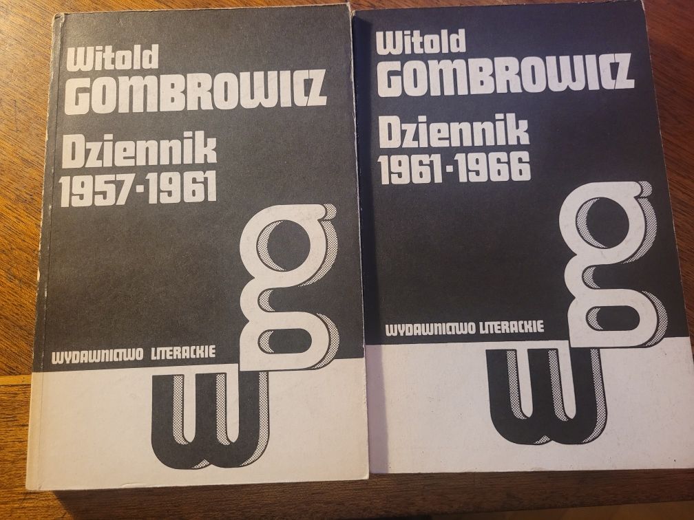 Witold Gombrowicz Dzienniki 1957/1966 Dzieła t.8 i 9 WL 1986
