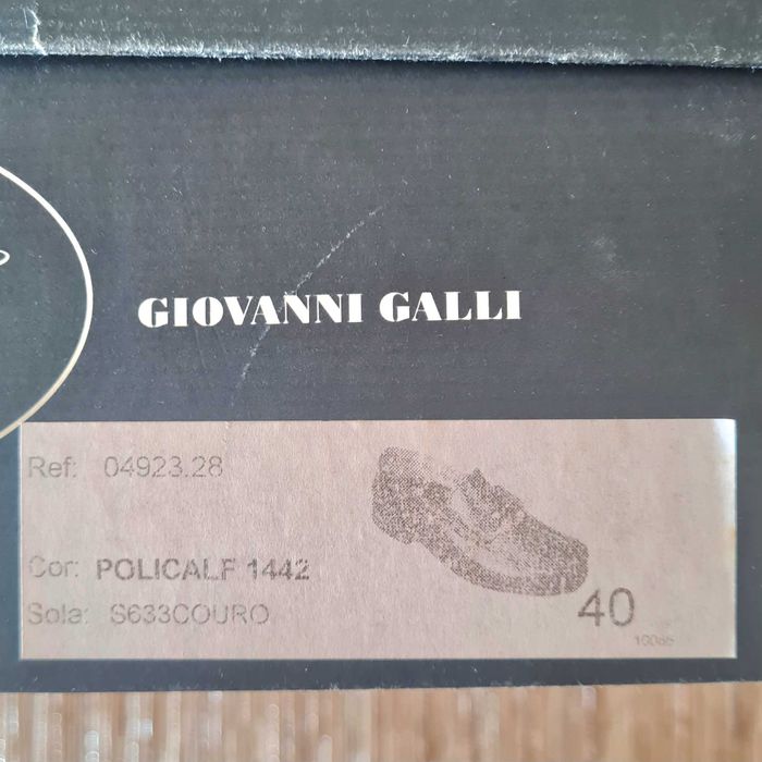 Sapatos Giovanni Galli - Couro - 40