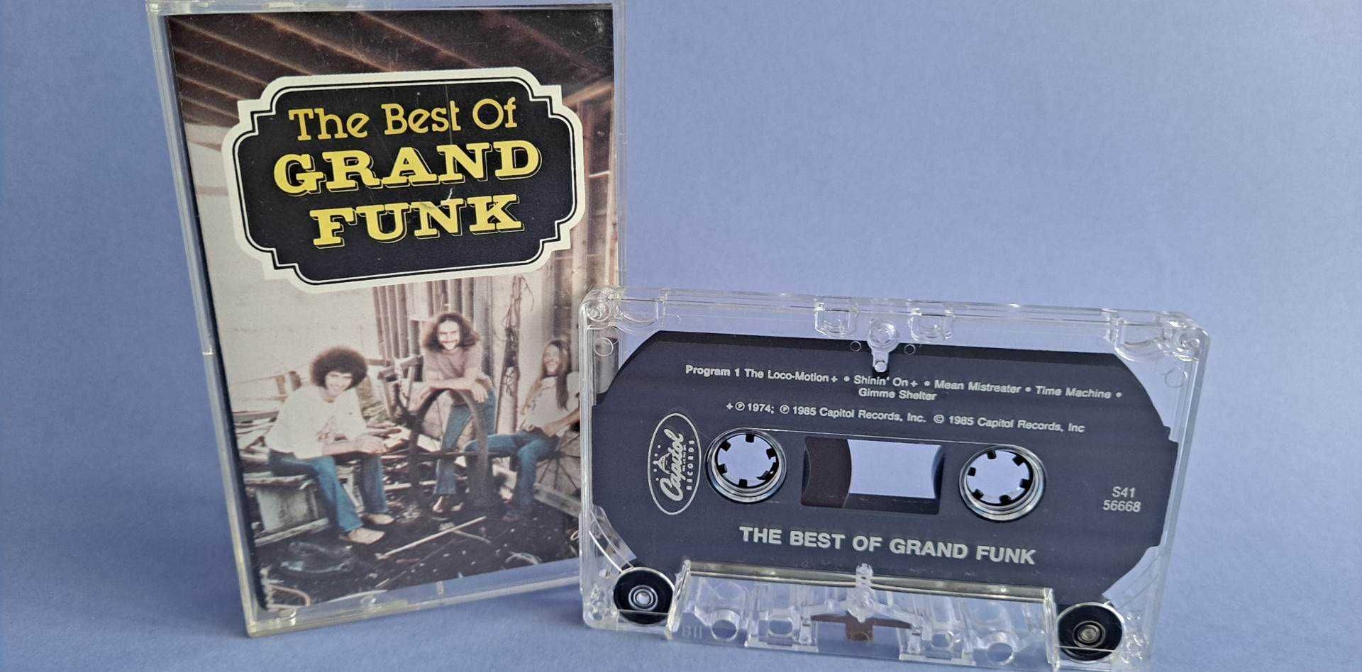 Grand Funk – The Best Of Grand Funk, USA 1985 KASETA MAGNETOFONOWA