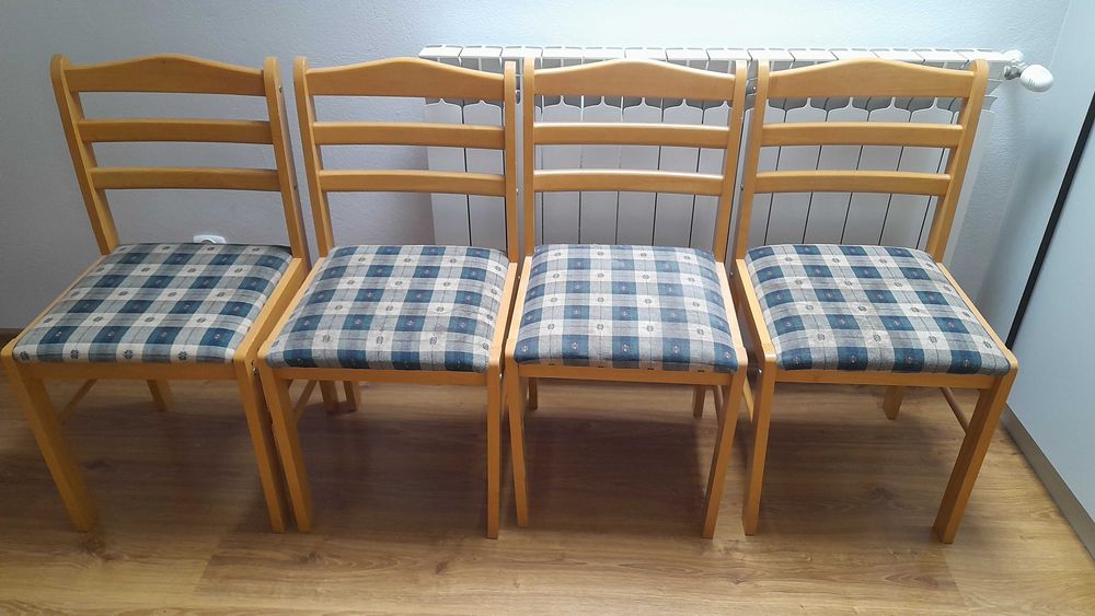 Krzesła drewniane 4 szt