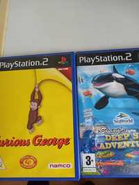 Curious George i Shamus Deep Sea Adventures gry na Ps 2