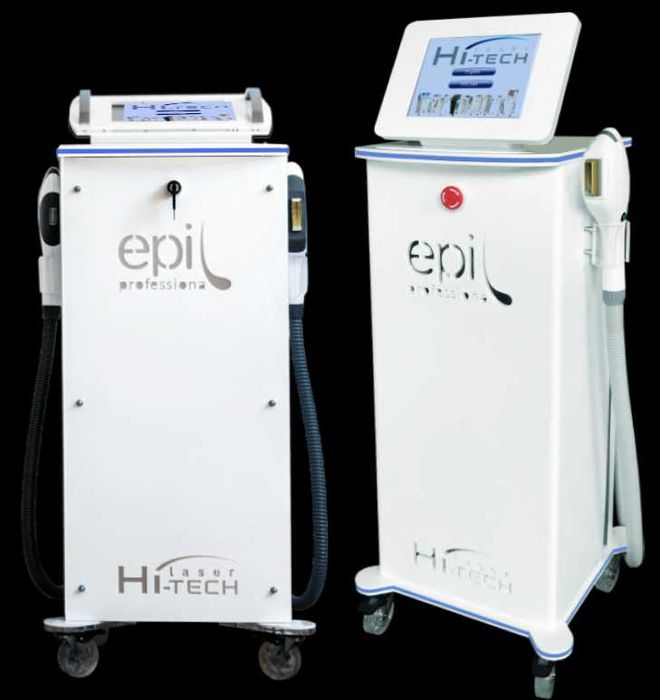 Platforma zabiegowa EPIL-5: SHR + ND YAG + LONG PULSE od Laser Hi-Tech